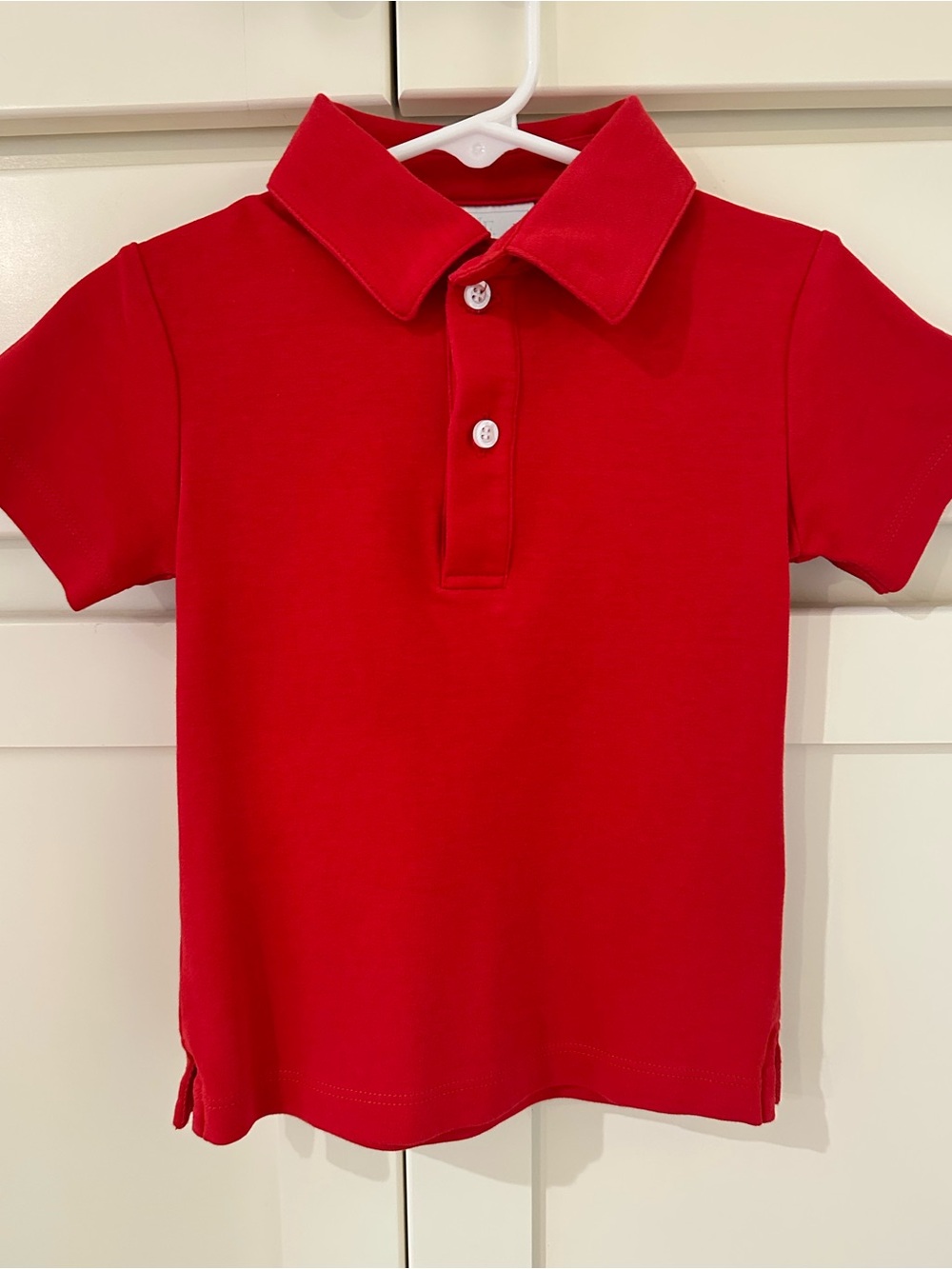 Little English Classic Red Kids' Polo Shirt